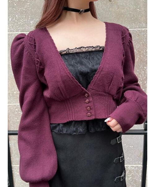 EATME(イートミー)の「クロスローズビジューチョーカー(チョーカー・レディース・ブラック・FREE)」の5枚目の写真