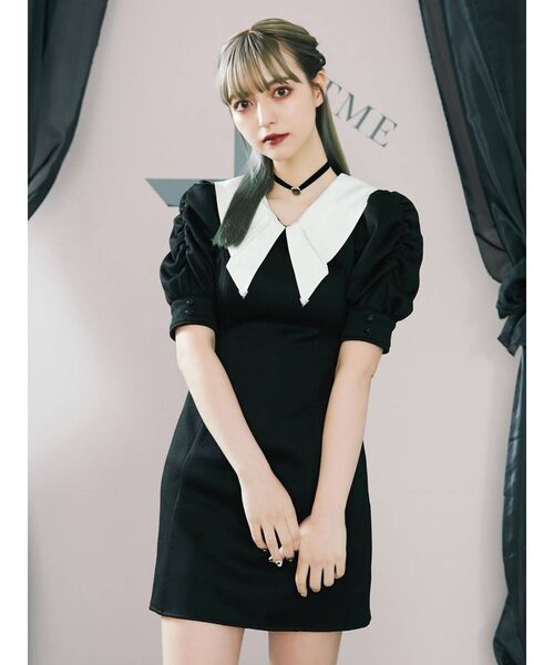 EATME(イートミー)の「クロスローズビジューチョーカー(チョーカー・レディース・ブラック・FREE)」の12枚目の写真