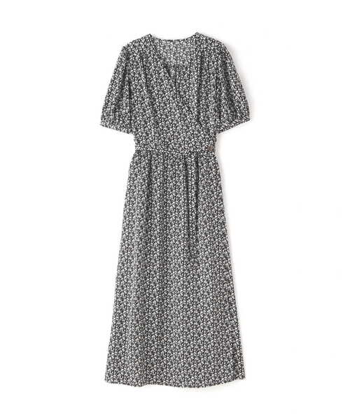 N.（N. Natural Beauty Basic）（エヌエヌナチュラルビューティーベーシック）の「【S Size Line】◆フラワープリントカシュクールワンピース（ワンピース・レディース・ホワイト系その他/ブラック系その他/グリーン系その他・SMALL/MEDIUM）」の15枚目の写真