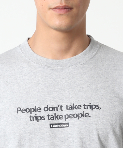 Liberaiders(リベレイダース)の「【Liberaiders/リベレイダース×JOURNAL STANDARD】別注 メッセージ Tシャツ(Tシャツ/カットソー・メンズ・グリーン/グレー・LARGE/X-LARGE)」の7枚目の写真