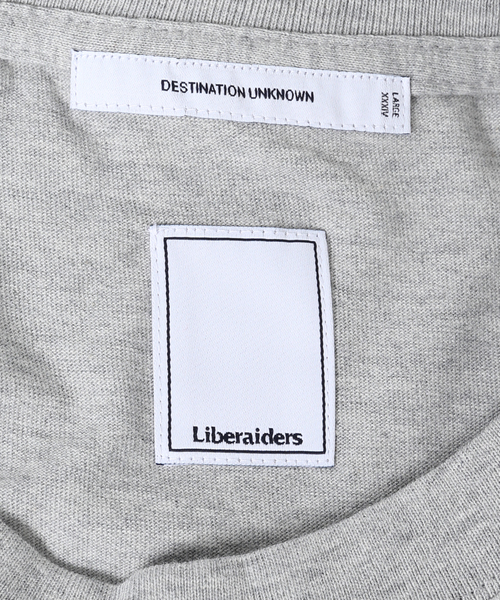 Liberaiders(リベレイダース)の「【Liberaiders/リベレイダース×JOURNAL STANDARD】別注 メッセージ Tシャツ(Tシャツ/カットソー・メンズ・グリーン/グレー・LARGE/X-LARGE)」の16枚目の写真