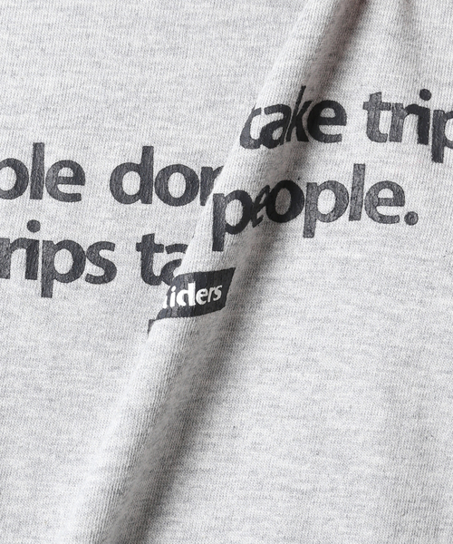 Liberaiders(リベレイダース)の「【Liberaiders/リベレイダース×JOURNAL STANDARD】別注 メッセージ Tシャツ(Tシャツ/カットソー・メンズ・グリーン/グレー・LARGE/X-LARGE)」の18枚目の写真