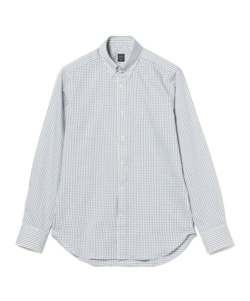 BEAMS F(ビームスエフ)の「BEAMS F / タッターソール タブカラーシャツ(シャツ/ブラウス・メンズ・グリーン/ライトブラウン・38/39/40/41/37)」の12枚目の写真