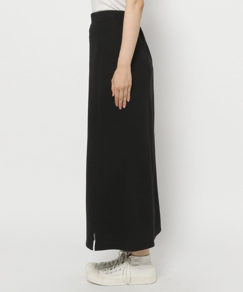 PAGEBOY（ページボーイ）の「ZIPスリットスエットタイトスカート（スカート・レディース・ブラック/オレンジ系その他/ホワイト系その他・FREE）」の10枚目の写真