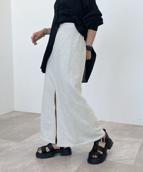 PAGEBOY（ページボーイ）の「ZIPスリットスエットタイトスカート