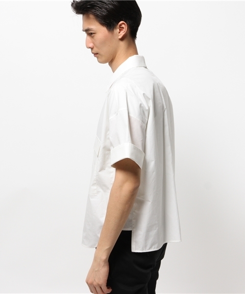 Lui's（ルイス）の「lot holon(ロット･ホロン) プルオーバーシャツ（シャツ/ブラウス・メンズ・ホワイト・46/44）」の3枚目の写真