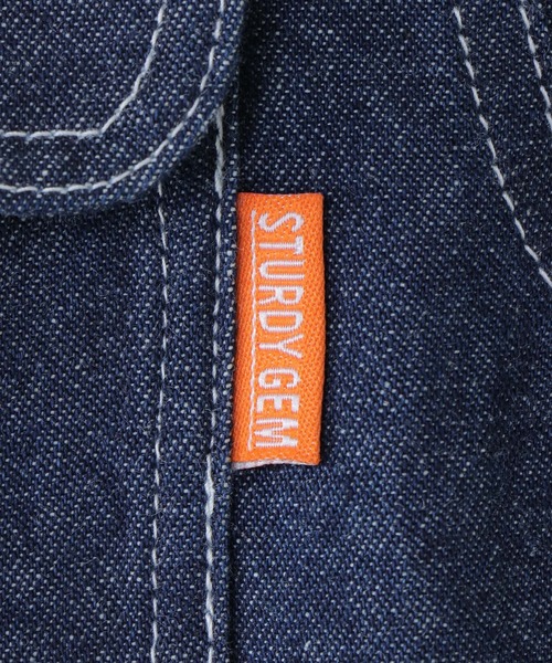 ikka（イッカ）の「【キッズ】ライトデニムオーバーシャツ（120~160cm）（シャツ/ブラウス・キッズ・ネイビー・130/140/150/160/120）」の6枚目の写真