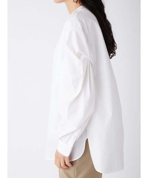 Mila Owen（ミラオーウェン）の「タックデザインボリュームスリーブ  