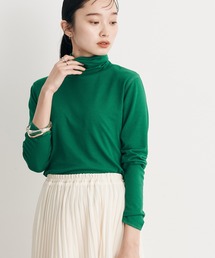 earth music&ecology | タートルネックリブカットプルオーバー(Tシャツ/カットソー)