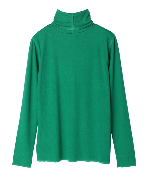 earth music&ecology(アースミュージックアンドエコロジー)の「タートルネックリブカットプルオーバー(Tシャツ/カットソー・レディース・グリーン/アイボリー/ブラック/イエロー・S/M)」の11枚目の写真