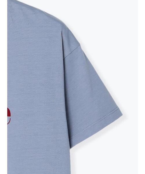 Te chichi(テチチ)の「フロッキーロゴプリントTシャツ(Tシャツ/カットソー・レディース・ブラウン/オフホワイト/ブルー・フリ-)」の21枚目の写真