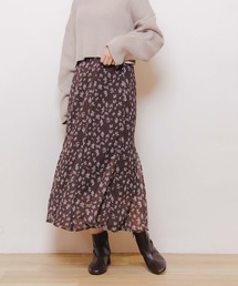 ニュアンスブルームスカート