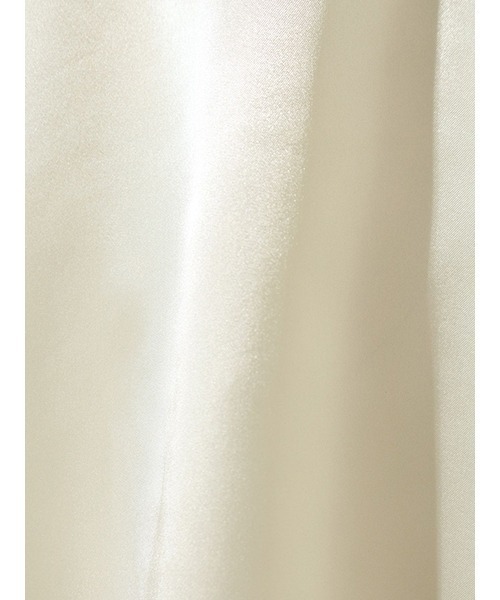 MIDIUMISOLID(ミディウミソリッド)の「サテンキャミソールワンピース(ワンピース・レディース・グリーン/ベージュ/アイボリー・FREE)」の16枚目の写真