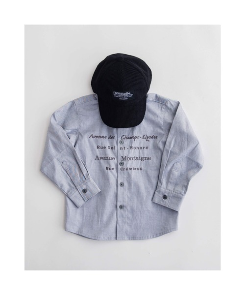 BeBe（ベベ）の「BeBe/コーデュロイ ネーム ロゴ 刺繍 キャップ (52~56cm)（キャップ・キッズ・ブラック/ブラウン・LARGE/MEDIUM）」の14枚目の写真