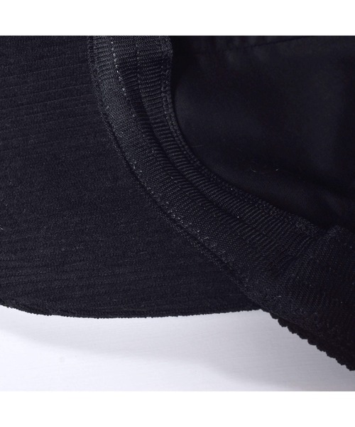 BeBe（ベベ）の「BeBe/コーデュロイ ネーム ロゴ 刺繍 キャップ (52~56cm)（キャップ・キッズ・ブラック/ブラウン・LARGE/MEDIUM）」の8枚目の写真