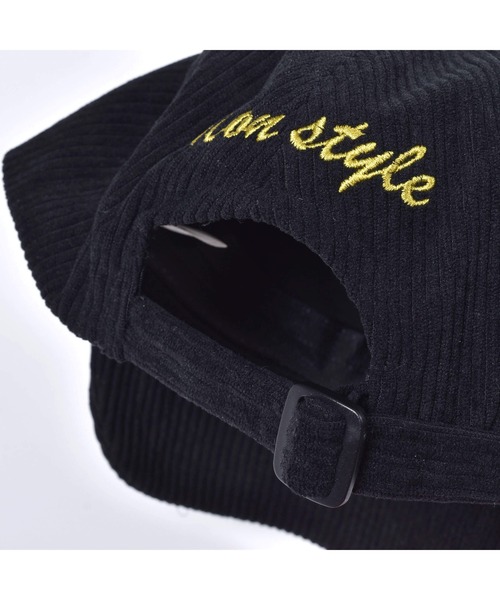 BeBe（ベベ）の「BeBe/コーデュロイ ネーム ロゴ 刺繍 キャップ (52~56cm)（キャップ・キッズ・ブラック/ブラウン・LARGE/MEDIUM）」の10枚目の写真