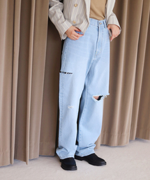 SLOBE citron.ダメージデニム