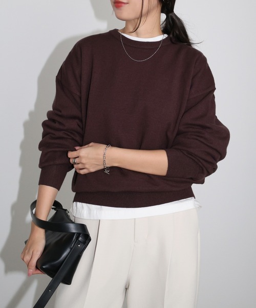 TOTEME ブラウン 長袖セーター Deuxieme Classe（ドゥーズィエムクラス）の「*【TOTEME/トーテム