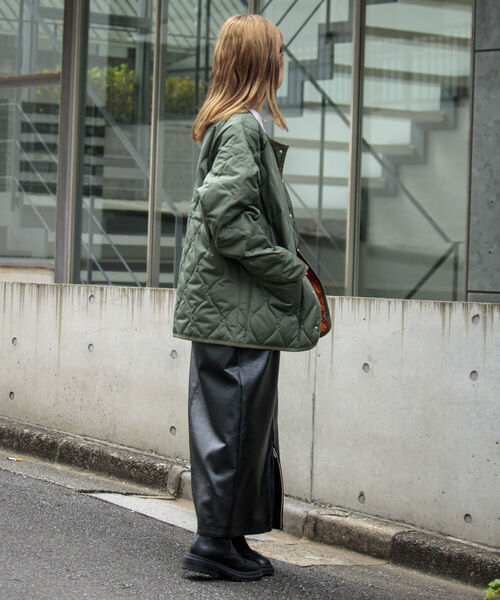 TAION（タイオン）の「【TAION/タイオン】GLOSTER別注 ミリタリーライナージャケット ノーカラーMA-1 M65（ノーカラージャケット・メンズ・ブラック/オリーブ/ネイビー・M/L/XL）」の10枚目の写真