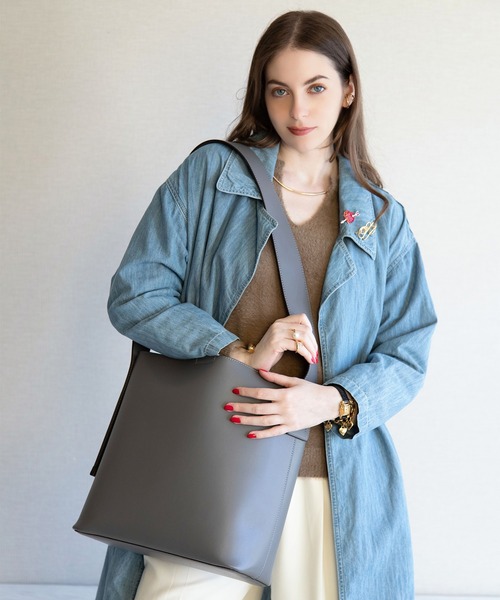 TRY1TRY ピアッシング大容量ショルダーバッグ ショルダーバッグ バッグ 2way frill shoulder bag/2wayフリル