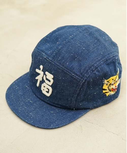 THE FACTORY MADE(ザ ファクトリー メイド)の「【THE FACTORY MADE】Viet CAP FM525-18A00(キャップ・メンズ・ネイビー/ブルー・60cm/58cm)」の2枚目の写真