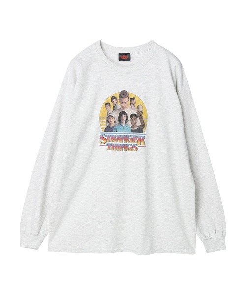 Green　Parks（グリーンパークス）の「【UNISEX】■STRANGER THINGS Upside Heroes（Tシャツ/カットソー・レディース・グレー・FREE）」の17枚目の写真