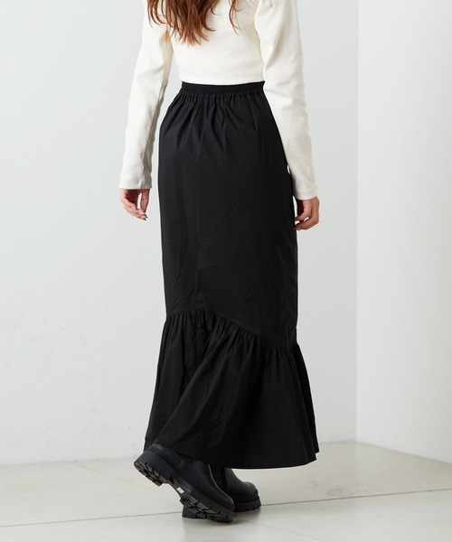 Chico（チコ）の「【2022AW】ドロストマーメイドスカート（スカート・レディース・ブラック/ベージュ/グレー・FREE）」の6枚目の写真