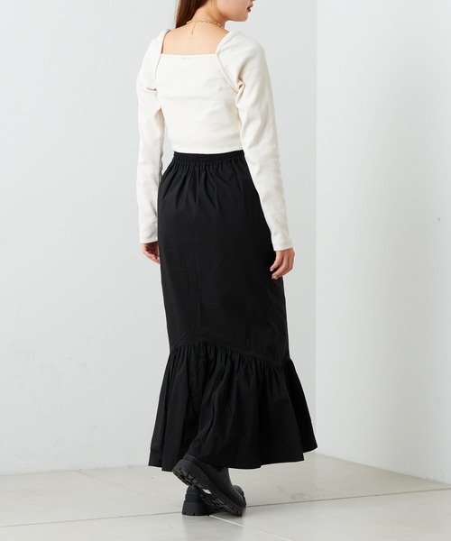 Chico（チコ）の「【2022AW】ドロストマーメイドスカート（スカート・レディース・ブラック/ベージュ/グレー・FREE）」の9枚目の写真