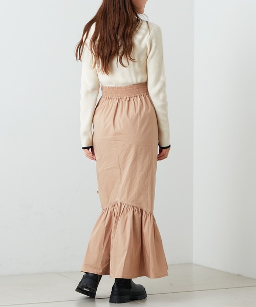 Chico（チコ）の「【2022AW】ドロストマーメイドスカート（スカート・レディース・ブラック/ベージュ/グレー・FREE）」の21枚目の写真