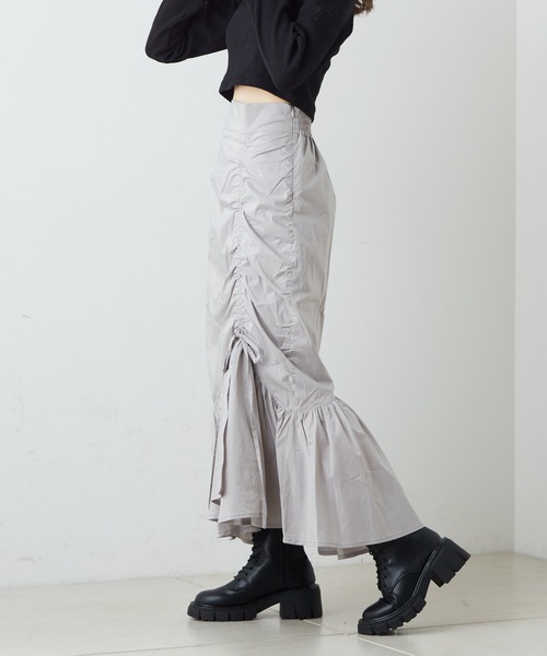 Chico（チコ）の「【2022AW】ドロストマーメイドスカート（スカート・レディース・ブラック/ベージュ/グレー・FREE）」の11枚目の写真