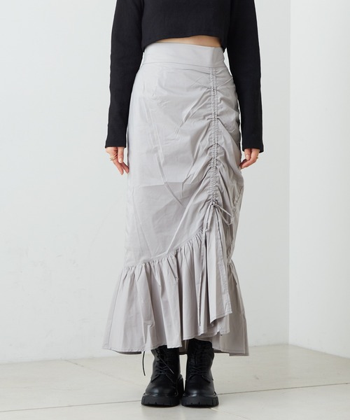 Chico（チコ）の「【2022AW】ドロストマーメイドスカート（スカート・レディース・ブラック/ベージュ/グレー・FREE）」の22枚目の写真
