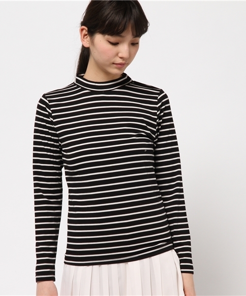 OUTLET（アウトレット）の「【Discoat】TRベアハイネックL/S（Tシャツ/カットソー・レディース・ダークグレー/ネイビー/ブラック系その他/マスタード/アイボリー・FREE）」の6枚目の写真
