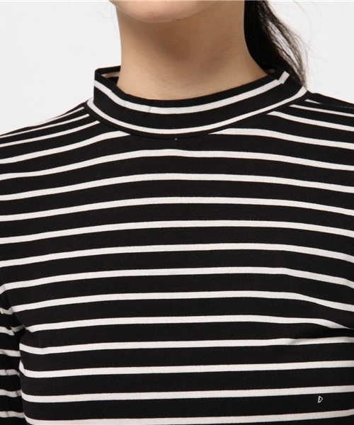 OUTLET（アウトレット）の「【Discoat】TRベアハイネックL/S（Tシャツ/カットソー・レディース・ダークグレー/ネイビー/ブラック系その他/マスタード/アイボリー・FREE）」の9枚目の写真