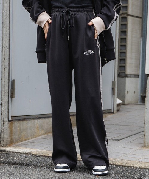 sedacle（セダクル）の「サイドダブルライントラックパンツ【SETUP着用可能】（その他パンツ・メンズ・カーキ/ブラック/アイボリー/ネイビー・MEDIUM/LARGE）」の10枚目の写真