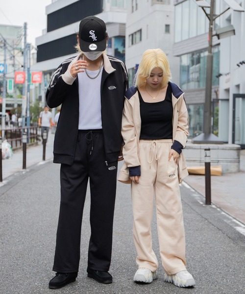 sedacle（セダクル）の「サイドダブルライントラックパンツ【SETUP着用可能】（その他パンツ・メンズ・カーキ/ブラック/アイボリー/ネイビー・MEDIUM/LARGE）」の8枚目の写真