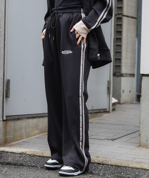 sedacle（セダクル）の「サイドダブルライントラックパンツ【SETUP着用可能】（その他パンツ・メンズ・カーキ/ブラック/アイボリー/ネイビー・MEDIUM/LARGE）」の11枚目の写真