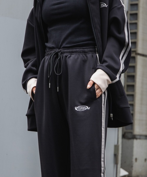 sedacle（セダクル）の「サイドダブルライントラックパンツ【SETUP着用可能】（その他パンツ・メンズ・カーキ/ブラック/アイボリー/ネイビー・MEDIUM/LARGE）」の13枚目の写真