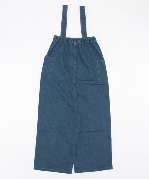 Grandeir（グランディール）の「ゆるデニムワイドサロペット（サロペット/オーバーオール・レディース・インディゴブルー・M/L/XXL/XL）」の14枚目の写真