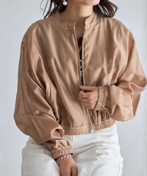 each | テンセルシアージップブルゾン(ブルゾン)