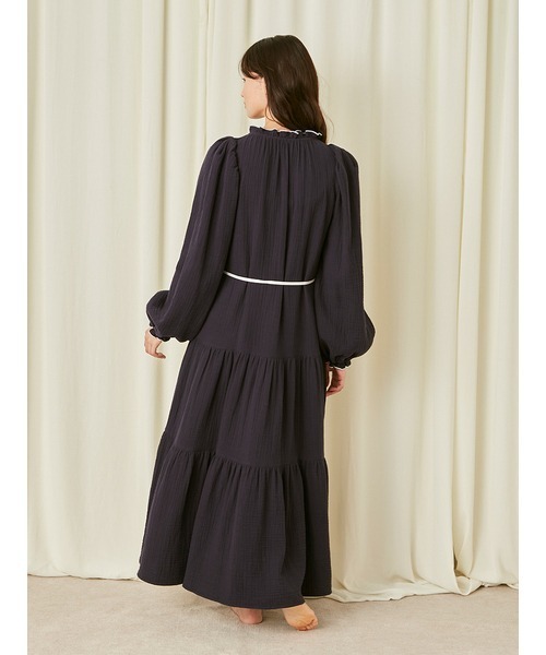 SNIDEL HOME（スナイデルホーム）の「トリプルガーゼワンピース