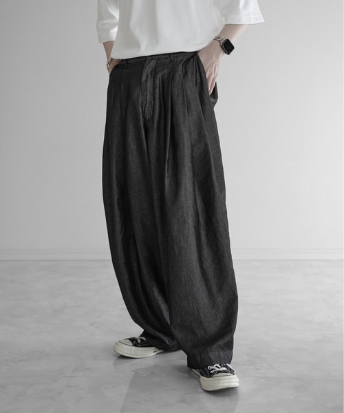 roizax2597x 専用/ leather wide pants Lサイズ 楽天市場】アクシス AXIS シンセティックレザー ワイド パンツ