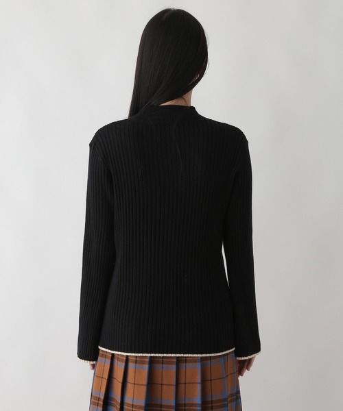 LOWRYS FARM(ローリーズファーム)の「ハイショクフレアスリーブロングスリーブ 176594(ニット/セーター・レディース・アイボリー/ホワイト/ブラック/グレー・FREE)」の11枚目の写真