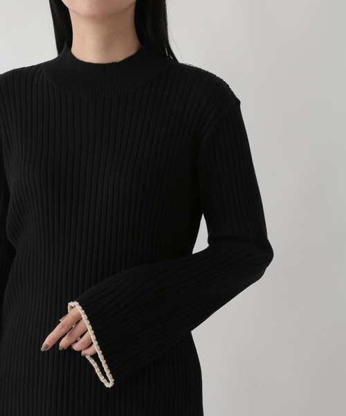 LOWRYS FARM(ローリーズファーム)の「ハイショクフレアスリーブロングスリーブ 176594(ニット/セーター・レディース・アイボリー/ホワイト/ブラック/グレー・FREE)」の22枚目の写真