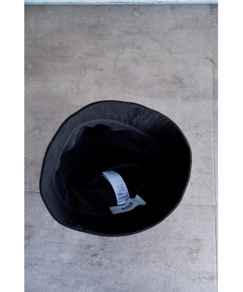 AZUL by moussy(アズールバイマウジー)の「MONOGRAM LOGO BUCKET HAT/モノグラムロゴバケットハット(キャップ・レディース・ブラック/アイボリー/マジェンタ・FREE)」の18枚目の写真