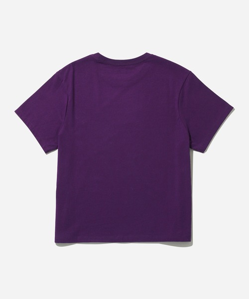 Saturdays NYC(サタデーズ ニューヨークシティ )の「Stacked Airbrush Snyc SS Tee(Tシャツ/カットソー・レディース・パープル/ブラック・L/M/S/X-SMALL)」の13枚目の写真