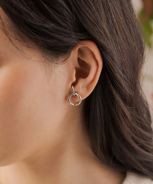 Gaboratory オーリングピアス（左耳用） ガボラトリーのピアス, Oリング ピアス - ガボラトリー
