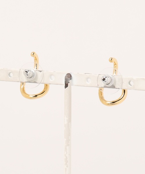 ANOH（アノー）の「リングフックピアス（ピアス（両耳用）・レディース・シルバー/ゴールド・FREE）」の10枚目の写真