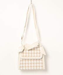 clear | 千鳥柄ハンドバック ≪2022AW新作≫(ハンドバッグ)