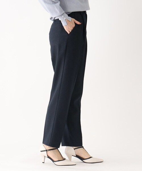 index（インデックス）の「◆ストレッチカルゼ テーパードパンツ（その他パンツ・レディース・ネイビー/ベビーピンク/ライトベージュ・36/38/40/42）」の18枚目の写真