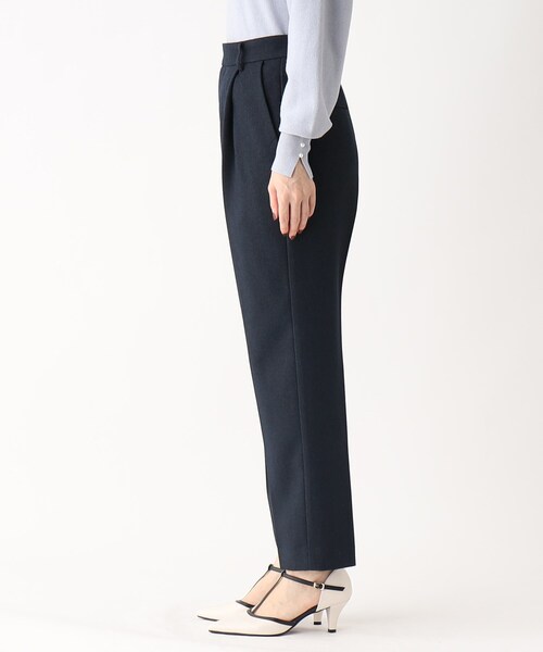 index（インデックス）の「◆ストレッチカルゼ テーパードパンツ（その他パンツ・レディース・ネイビー/ベビーピンク/ライトベージュ・36/38/40/42）」の6枚目の写真